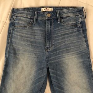 High rise hollister jeans